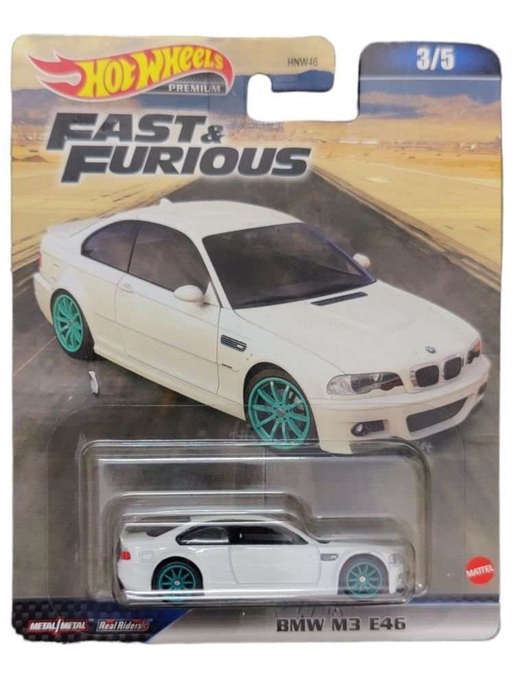 HotWheels fast & Furious bmw m3 e46 imported premium 1:64 Scale