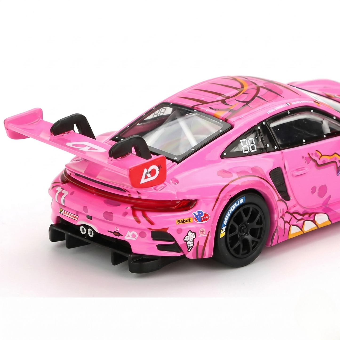 PORSCHE 911 GT3R #77 PINK