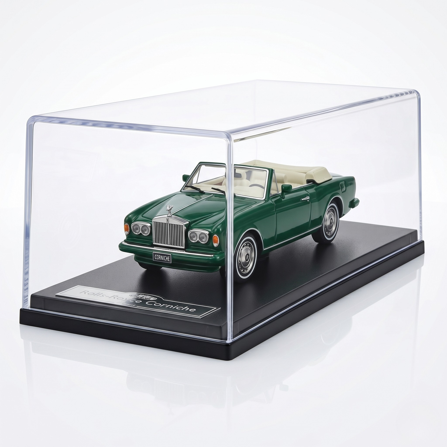 1993 ROLLS ROYCE CORNICHE IV DARK GREEN WITHOUT TOP