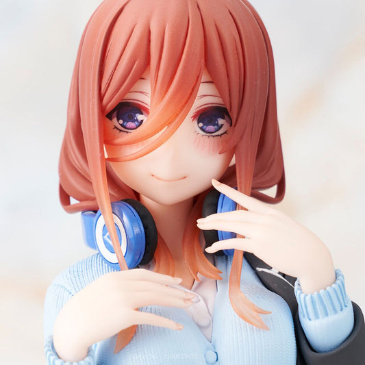 The Quintessential Quintuplets Nakano Miku Anime Action Figure | 17 Cms |