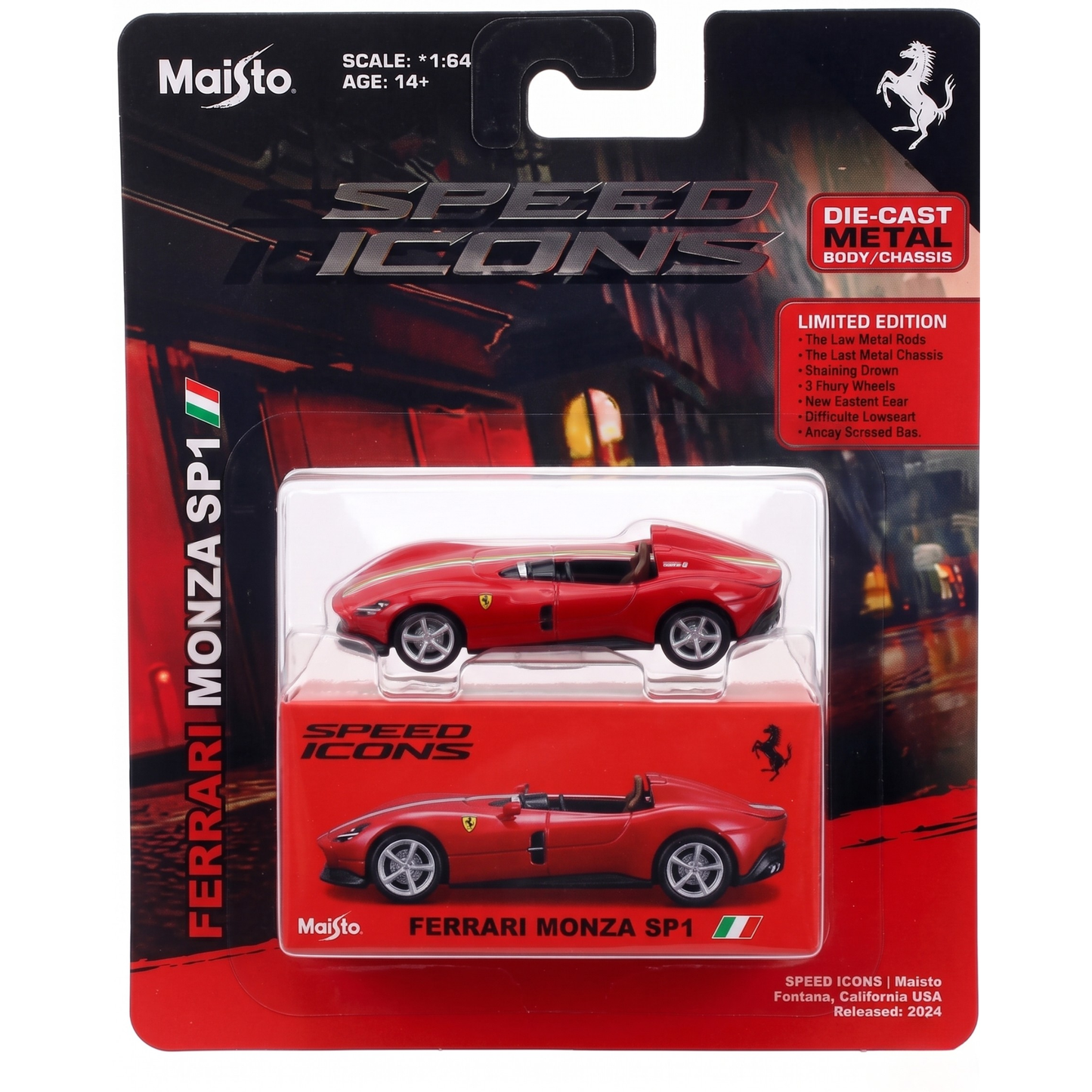 SPEED ICONS FERRARI MONZA SP1