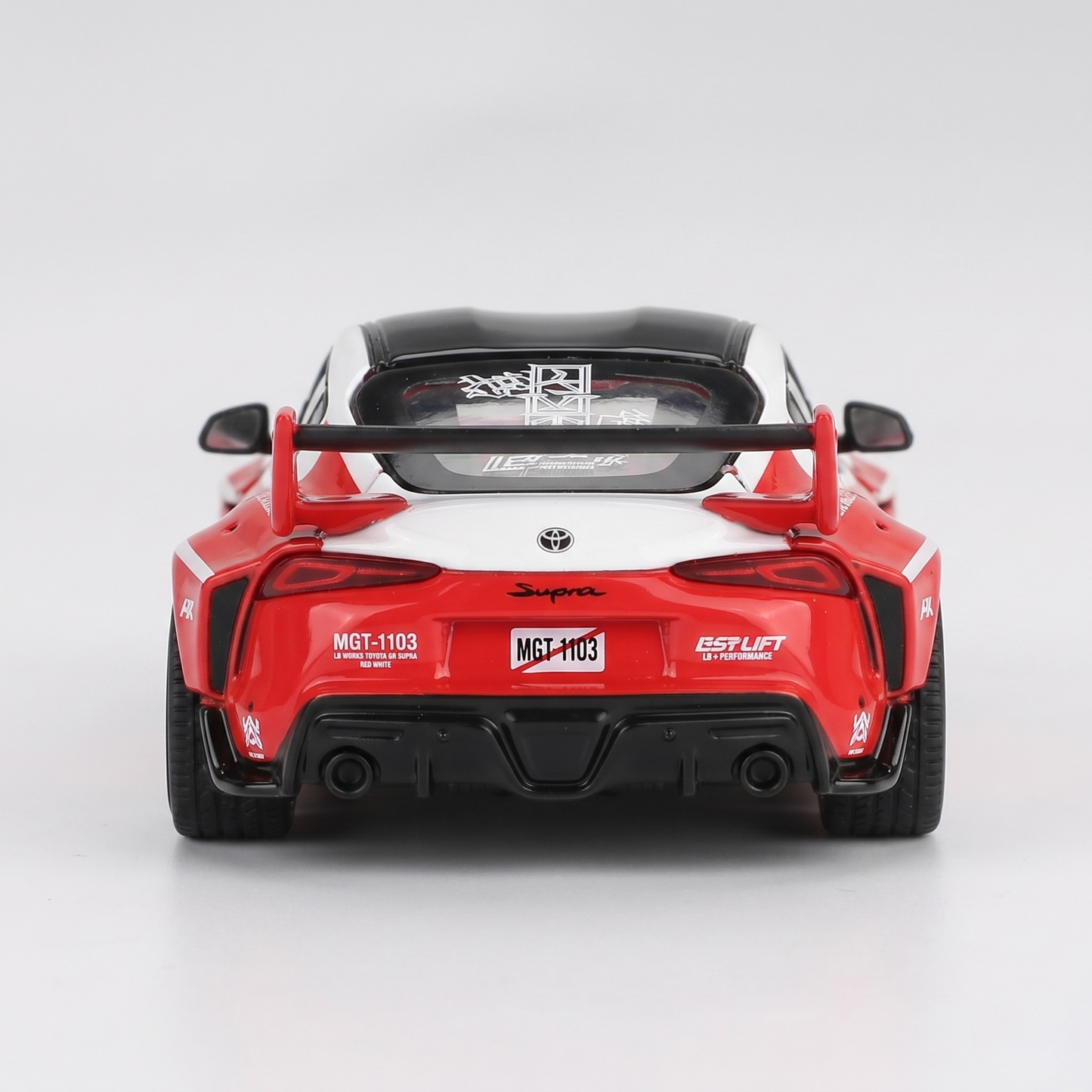 LB WORKS TOYOTA GR SUPRA RED WHITE