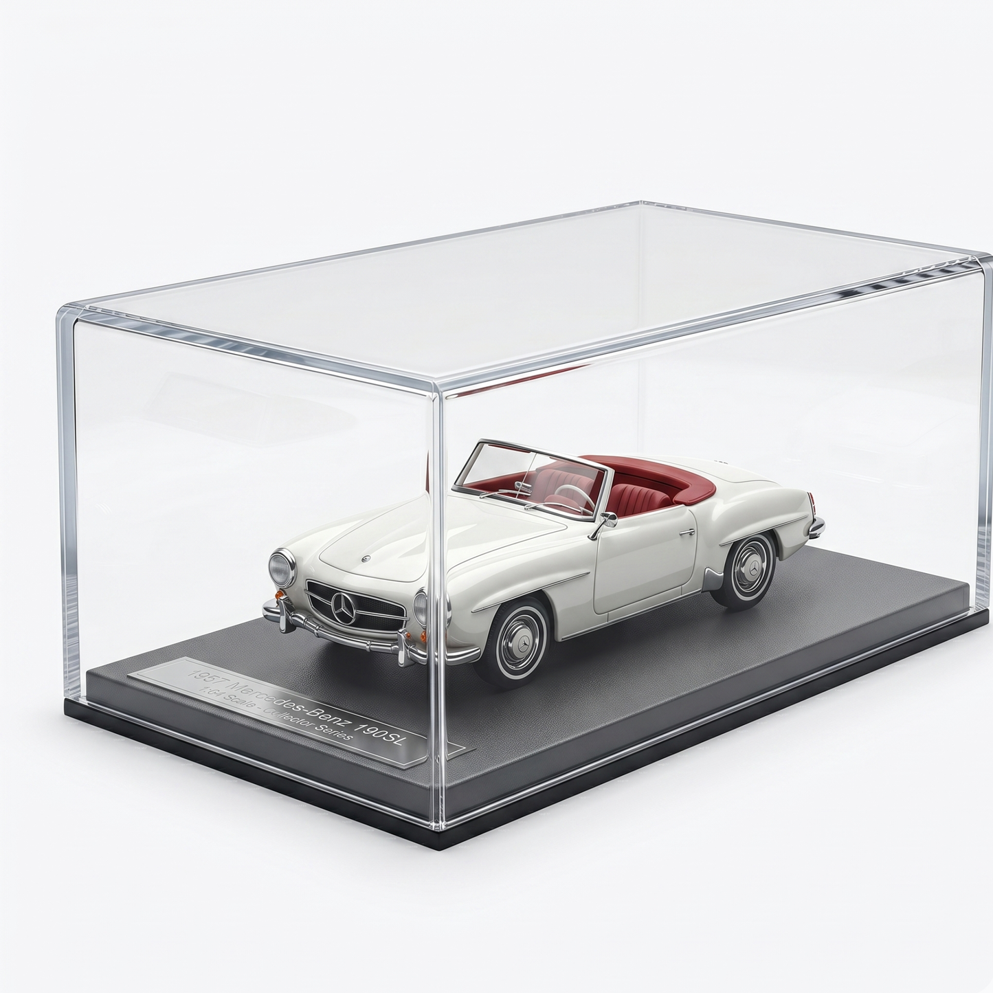1957 MERCEDES BENZ 190 SL METALLIC WHITE