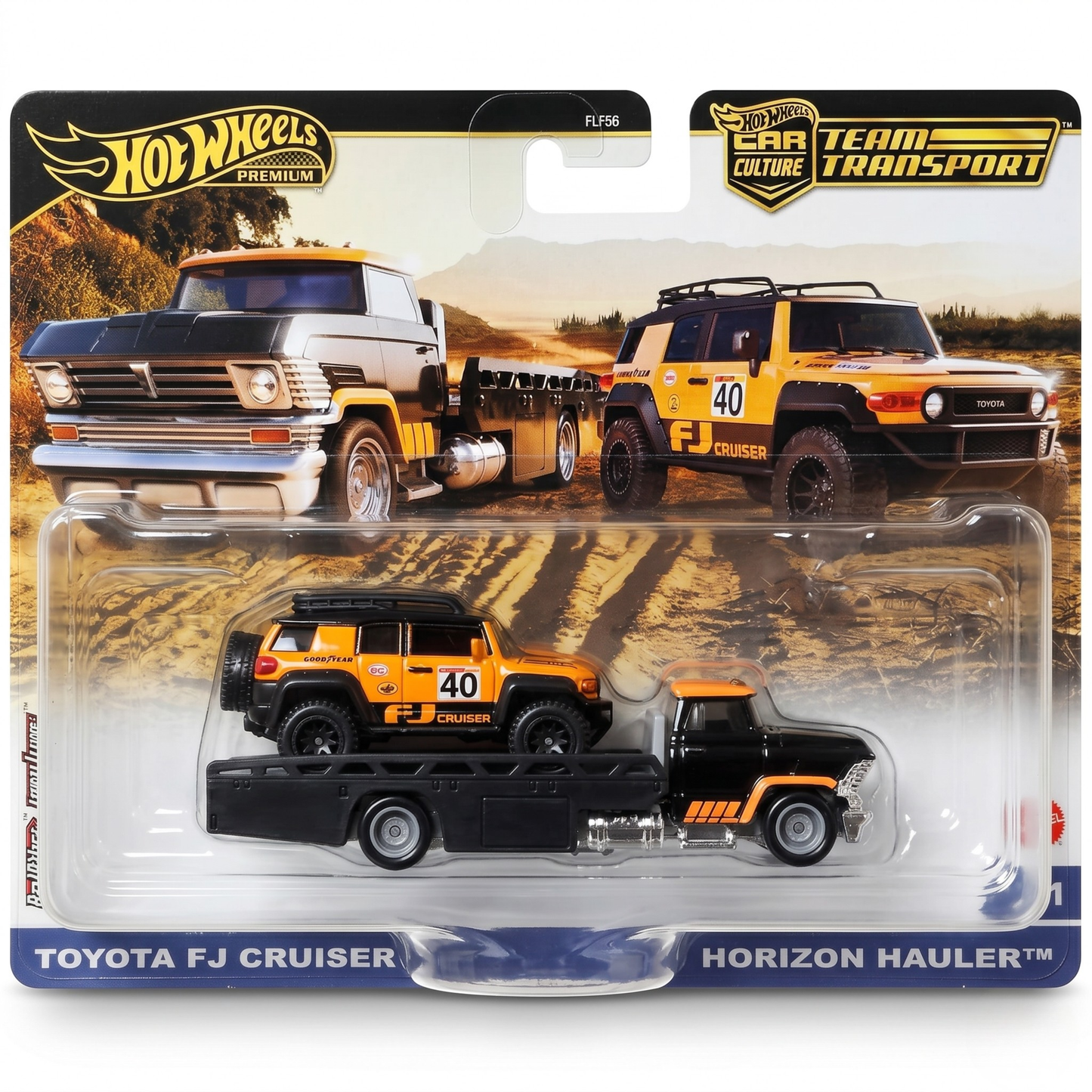 Hot Wheels TEAM Transport Toyota FJ Cruiser Horizon Hauler