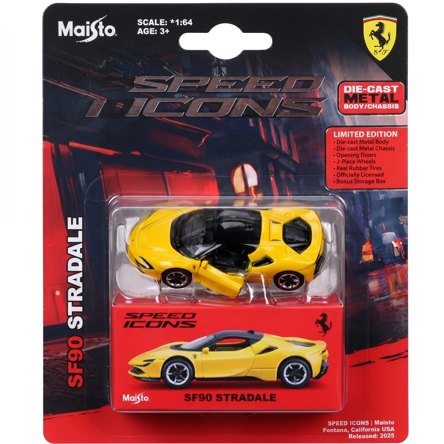 SPEED ICONS SF90 STARDALE YELLOW
