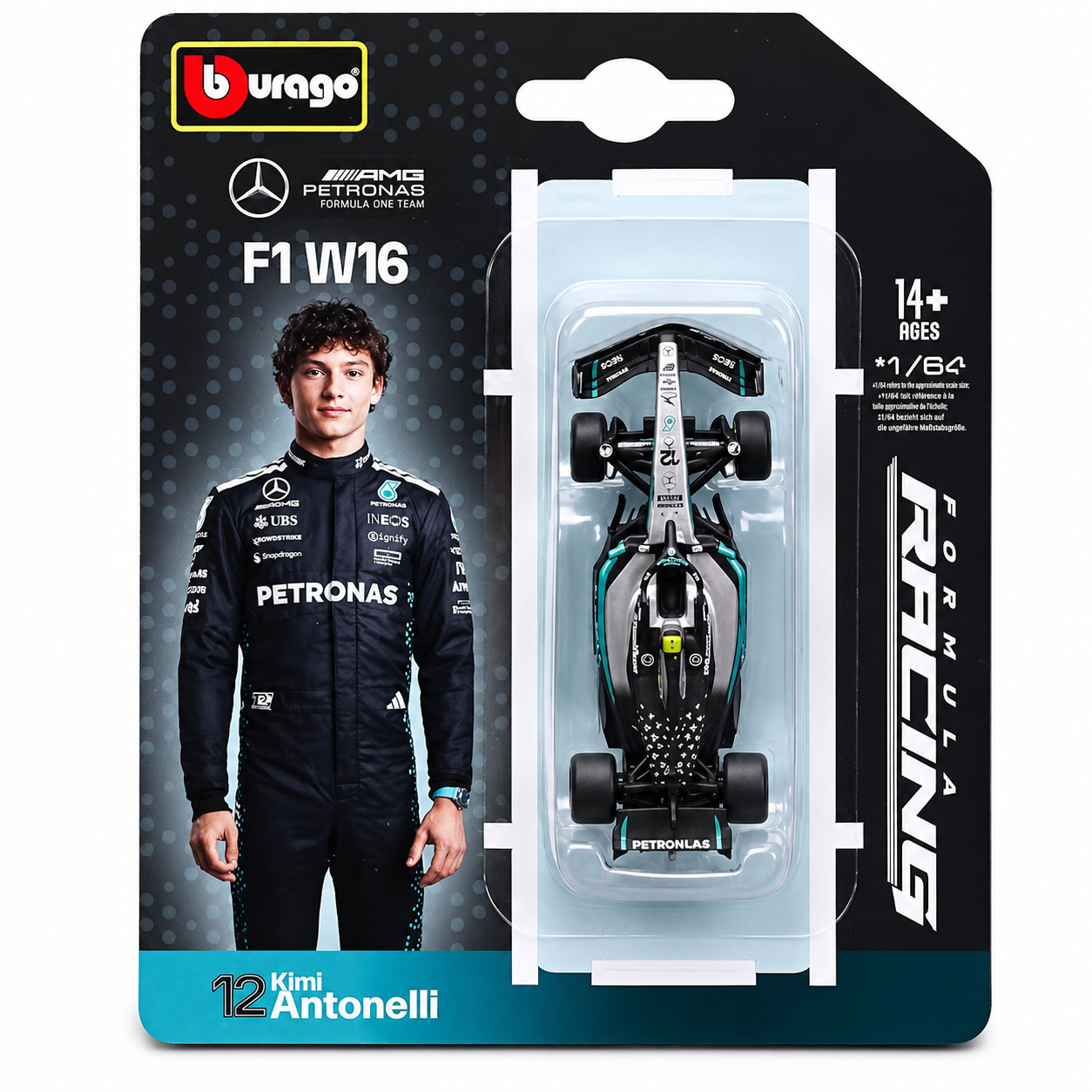MERCEDES AMG PATRONAS 12 KIMI ANTONELLI