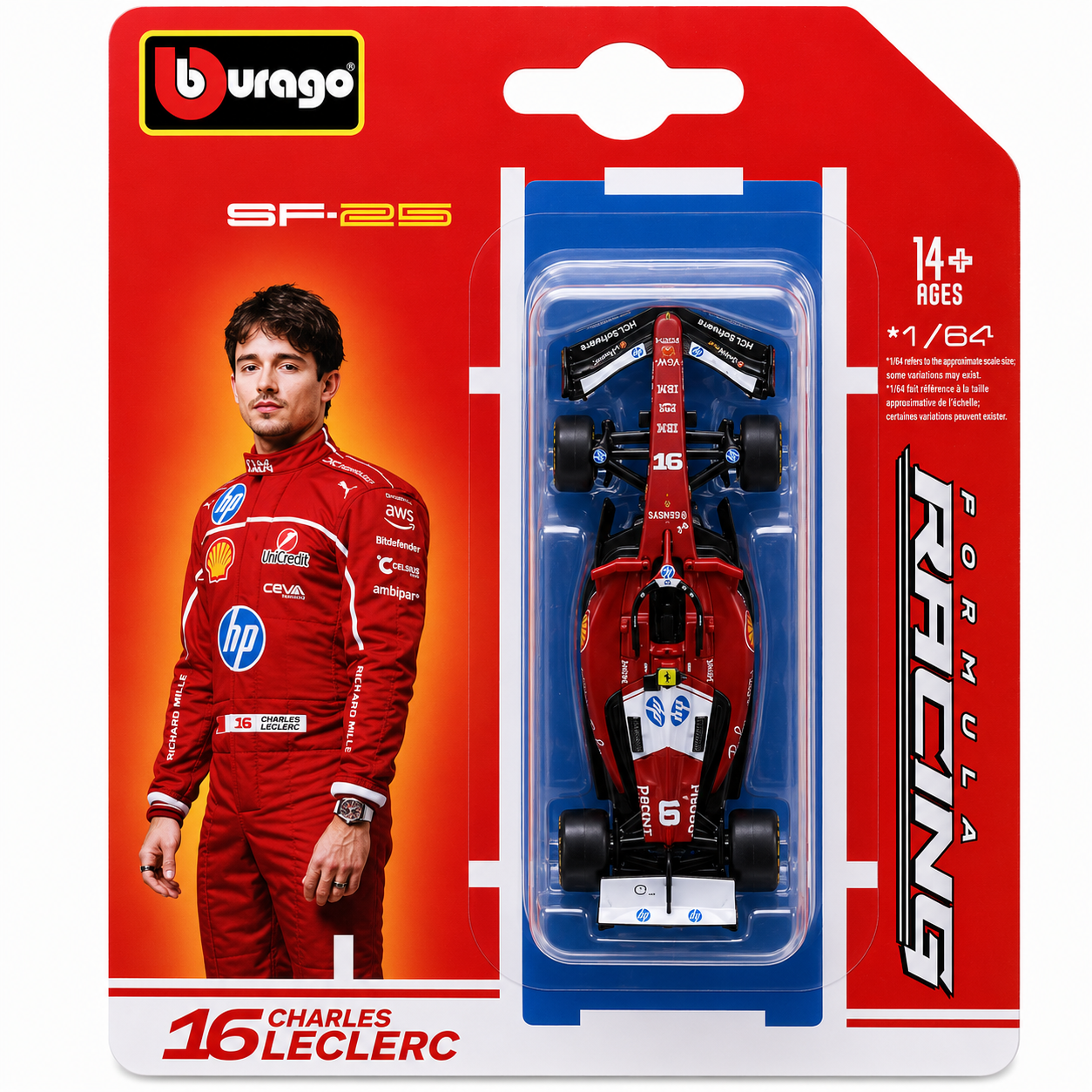 FERRARI SF25 16 CHARLES LECLERC