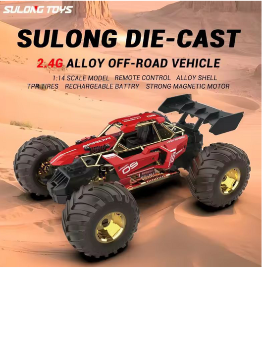 Sulong Remote Control (RC) 2.4G Alloy Off-Road Vehicle 1:14 Scale
