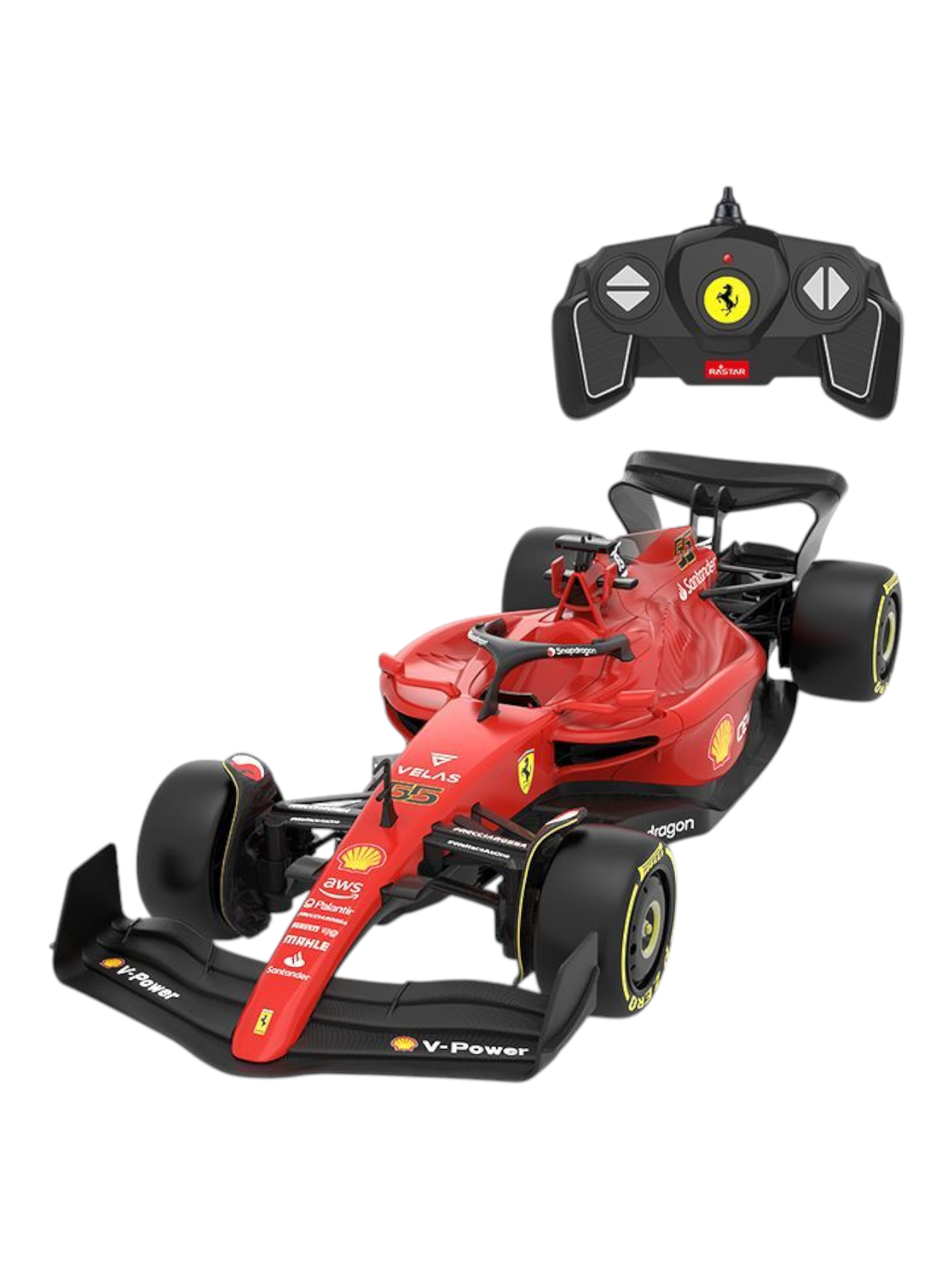 Rastar Ferrari F1-75 Remote Control (Official Licensed Product) 1:12 Scale