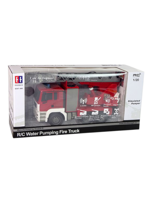 Remote Control (RC) Water Pumping Fire Truck 1:20 Scale