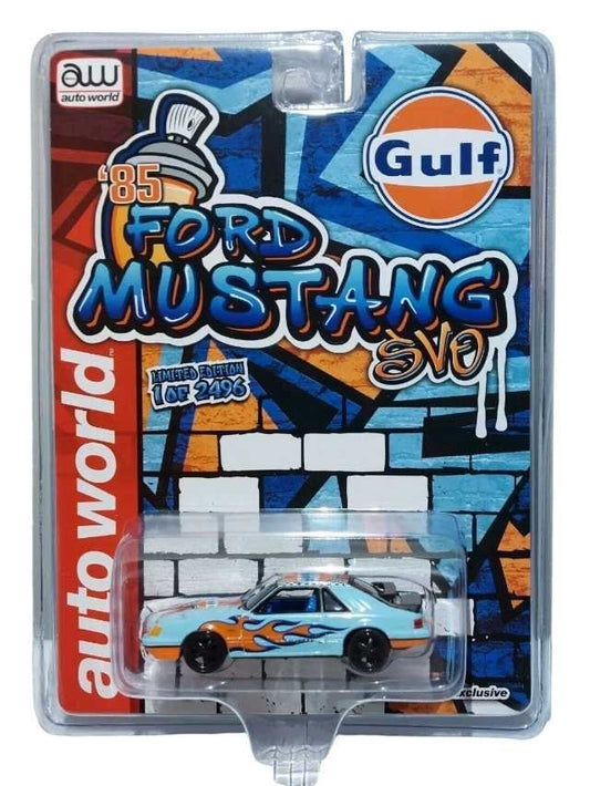 Auto world 85 Gulf ford mustang svo