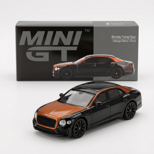 BENTLEY FLYING SPUR ORANGE FLAME ONYX