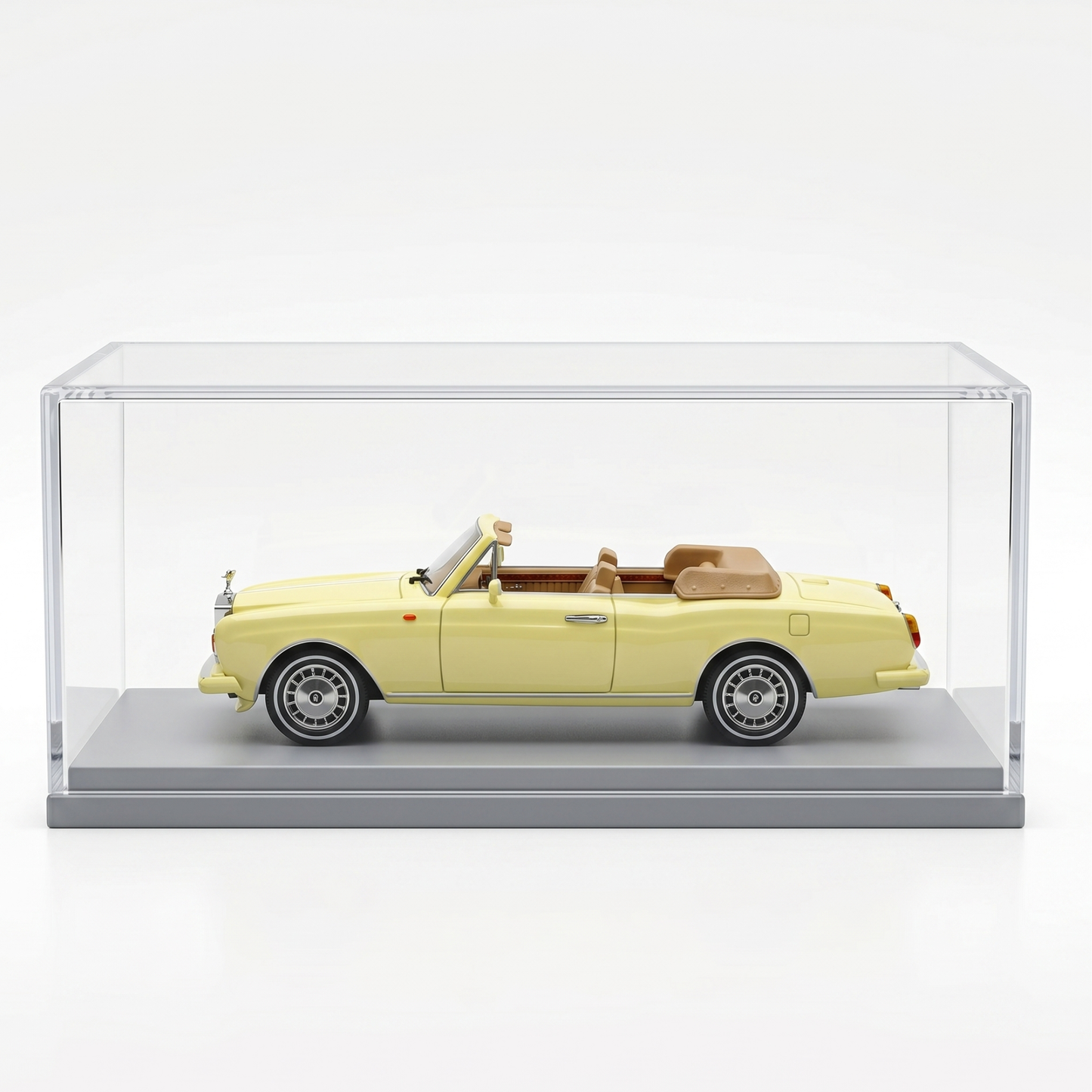 1993 ROLLS ROYCE CORNICHE IV YELLOW WITHOUT TOP