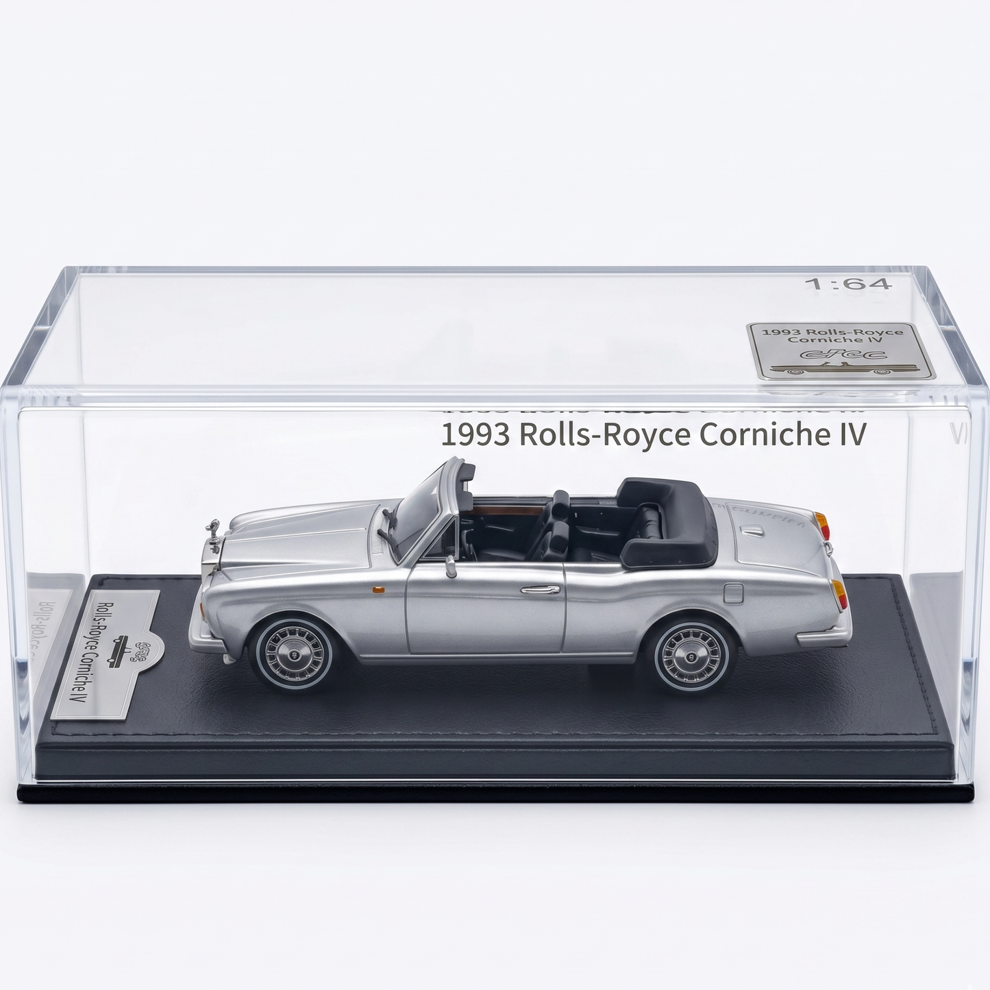 1993 ROLLS ROYCE CORNICHE IV SILVER WITHOUT TOP