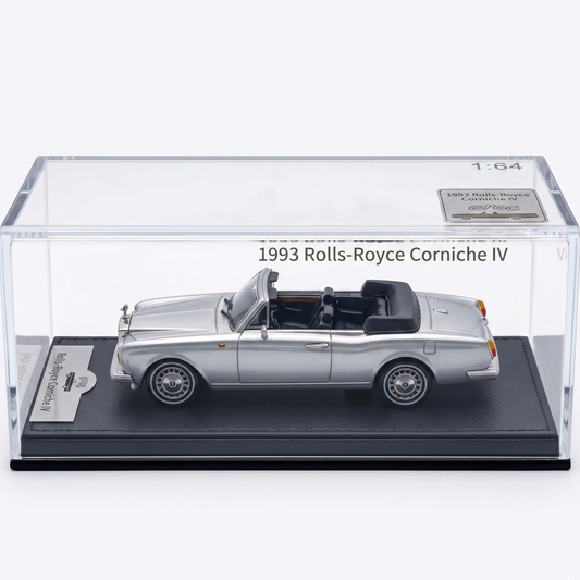 1993 ROLLS ROYCE CORNICHE IV SILVER WITHOUT TOP