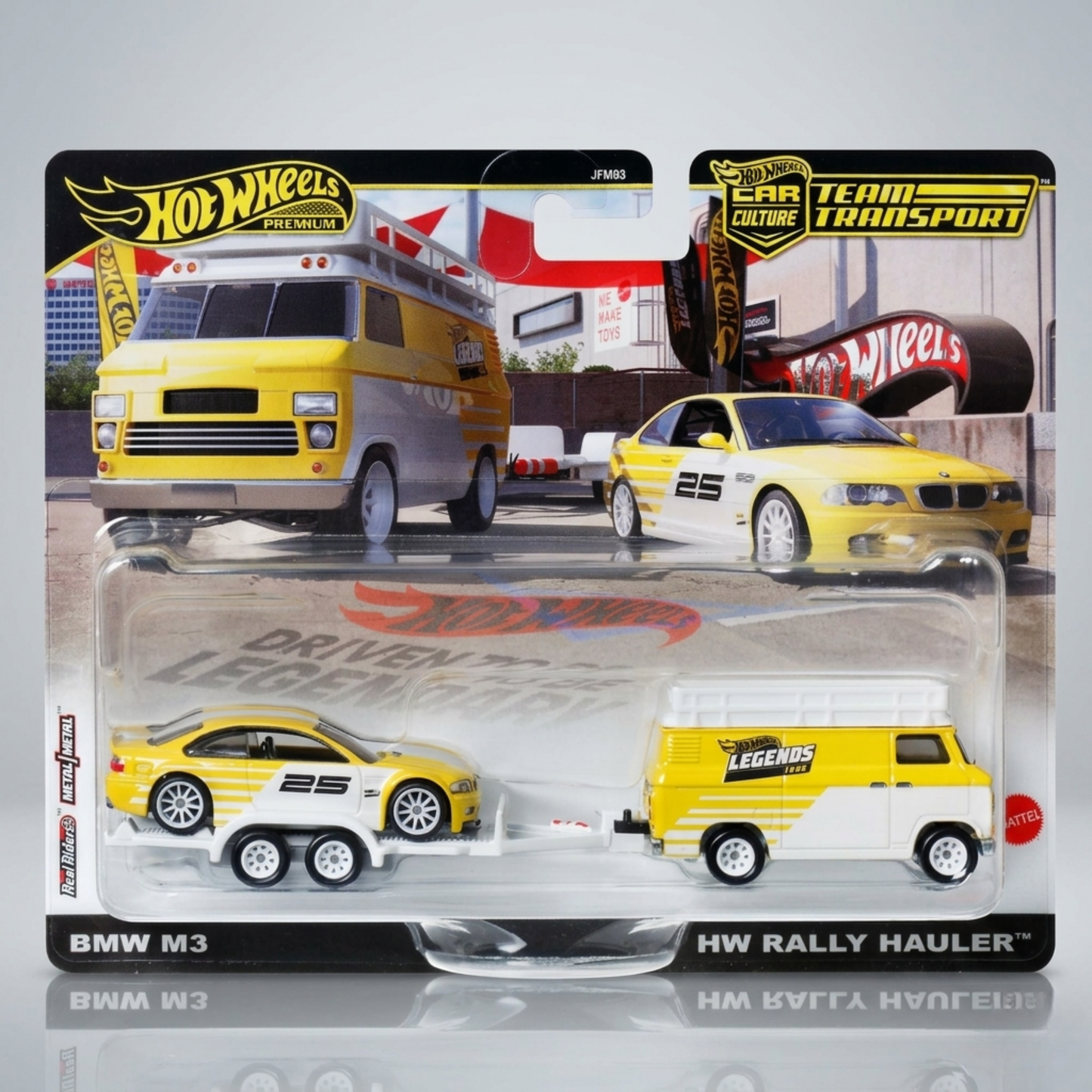 Hot Wheels TEAM Transport BMW M3 SW Rally Hauler