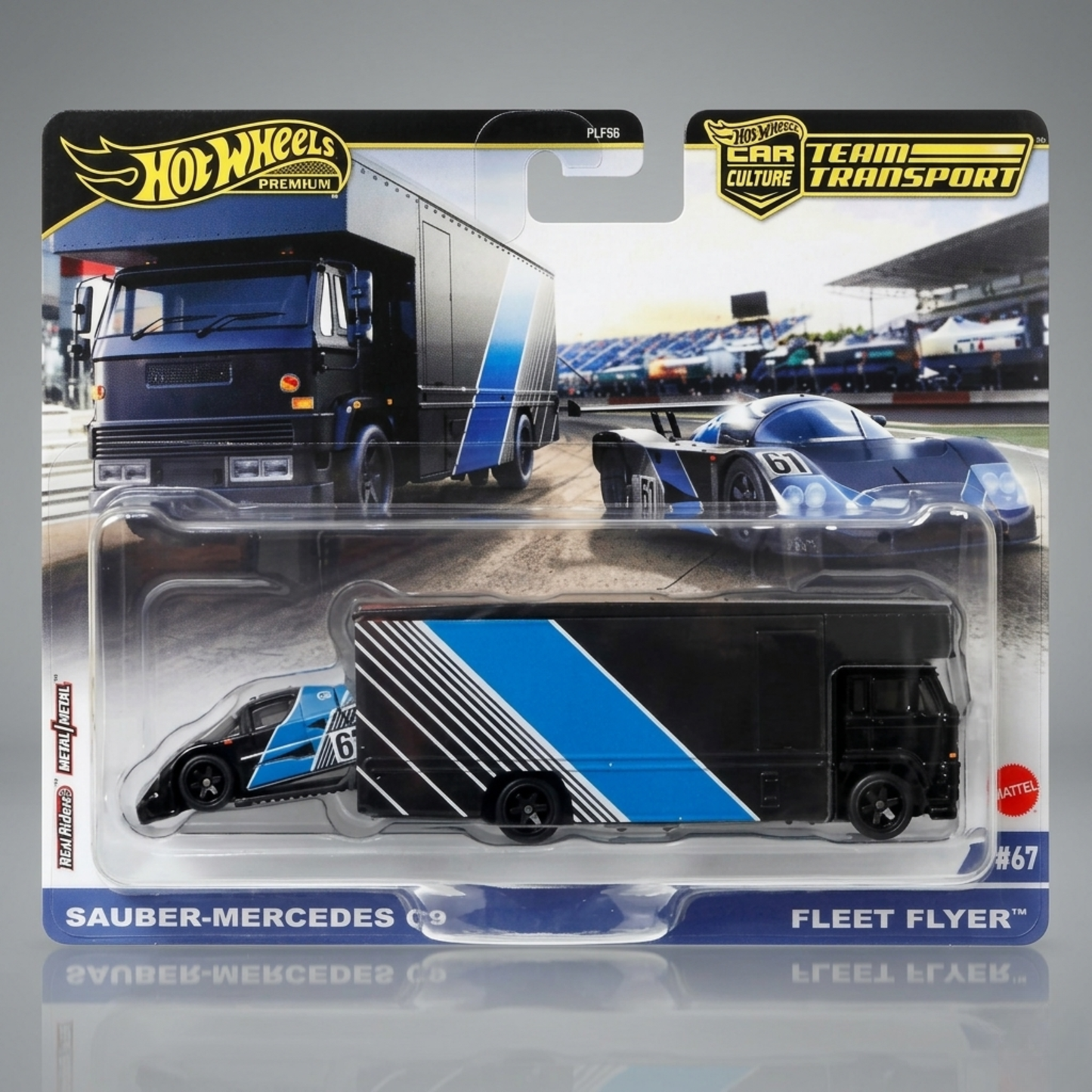 Hot Wheels TEAM Transport Sauber - Mercedes C9 Fleet Flyer