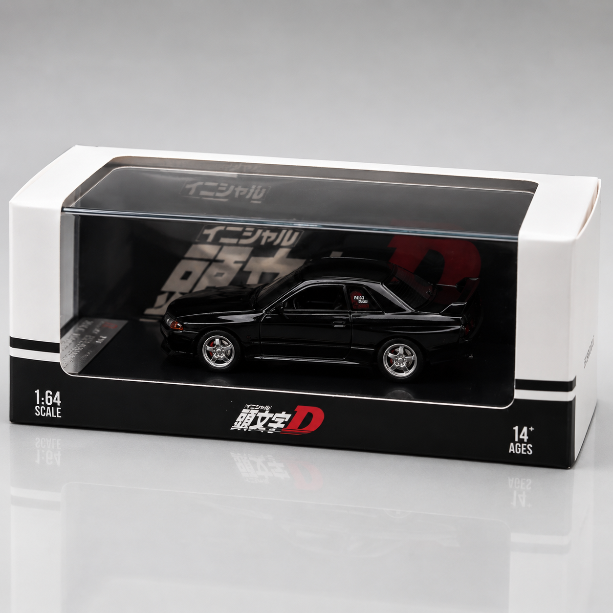 Time Micro GTR R32 Initial D 1:64 Scale Diecast Model Car