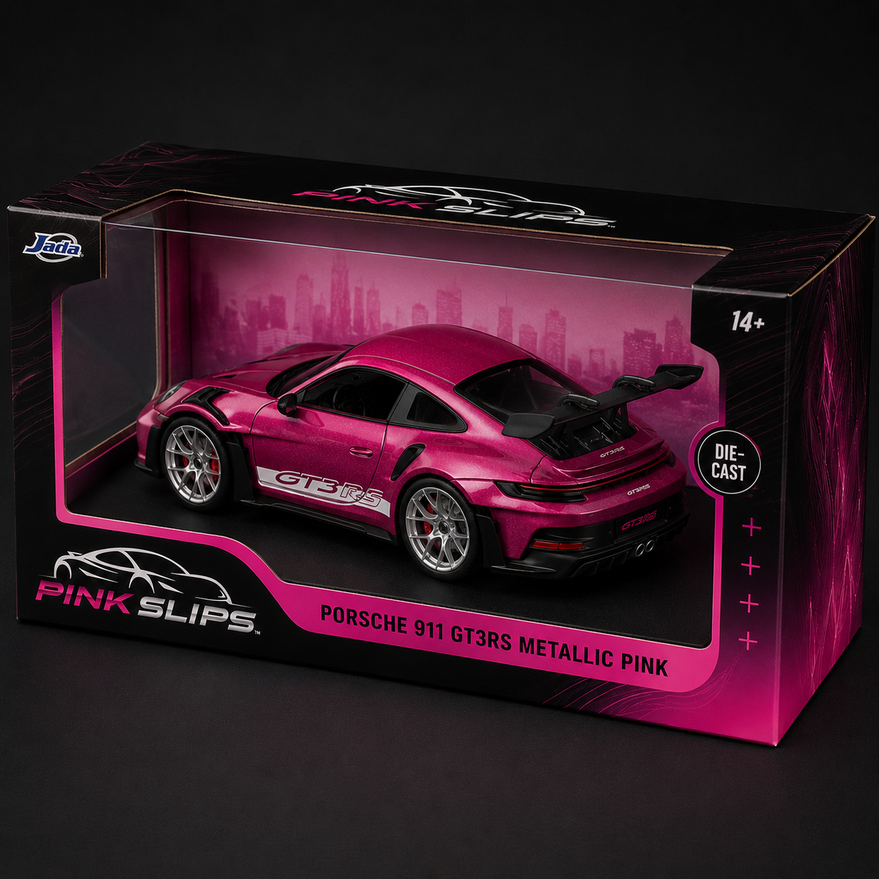 PORSCHE 911 GT3RS METALLIC PINK