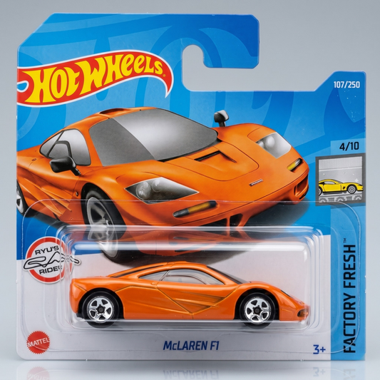 Hot Wheels RLC Mclaren F1 Orange