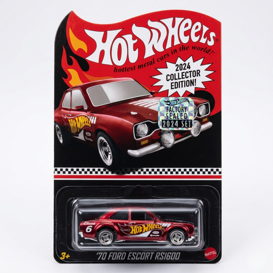 Hot Wheels RLC 70 FORD Escort RLC RED