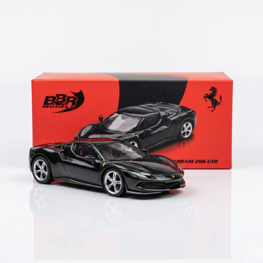 FERRARI 296 GTB NERO DAYTONA