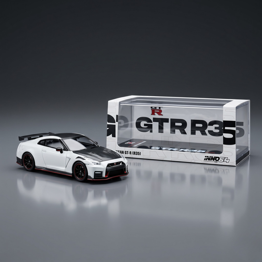 Nissan Skyline GTR R-35 Nismo White