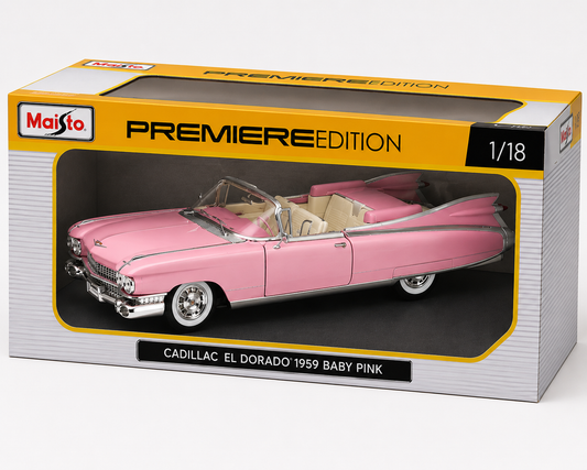 CADILLAC EL DORADO 1959 BABY PINK