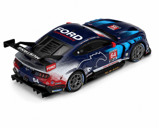 Mini GT Ford Mustang GT3 #64 Ford Multimatic Motorsports 2024 IMSA Daytona 24 Hrs #898 1:64 Scale