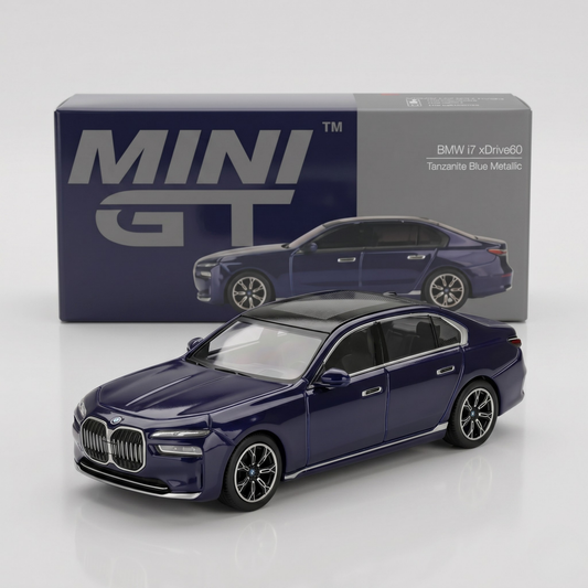 BMW I7 XDRIVE 60 TANZANET BLUE METALLIC