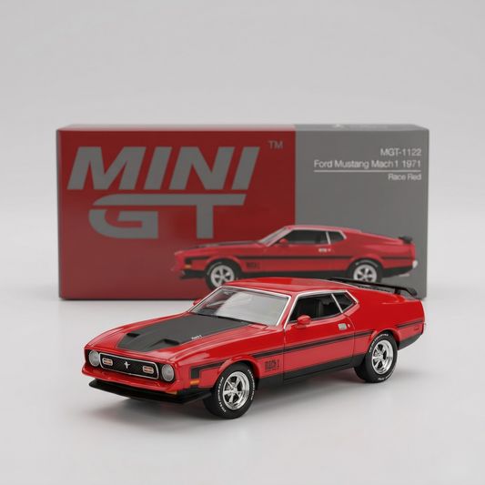 FORD  MUSTANG MACH 1 1971 RACE RED