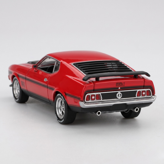 FORD  MUSTANG MACH 1 1971 RACE RED