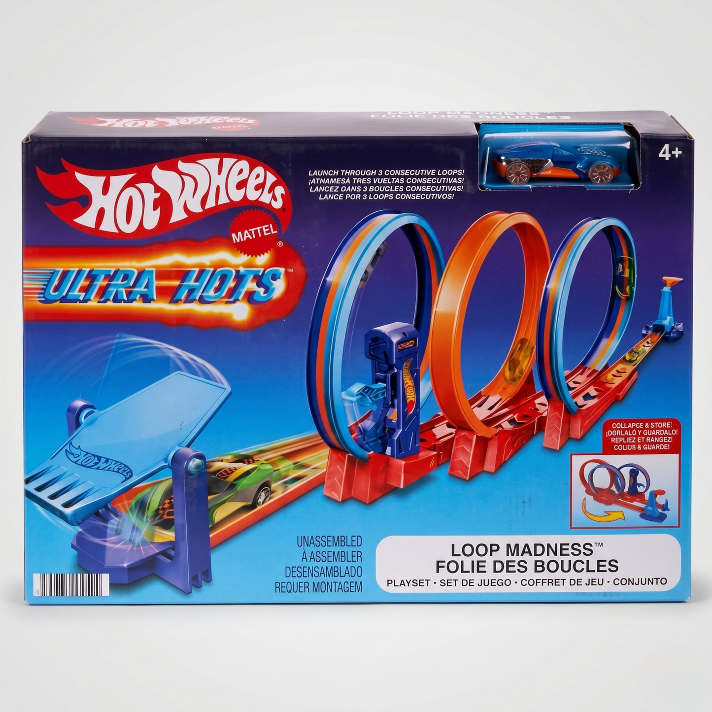 Hot Wheels LOOP Madness 3 Loops 93cm/3ft+