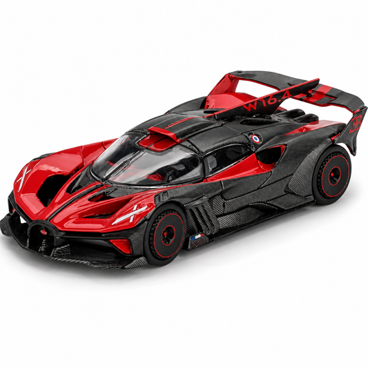 Bugatti Bolide Red 1:64 Scale Model Car - Mini GT