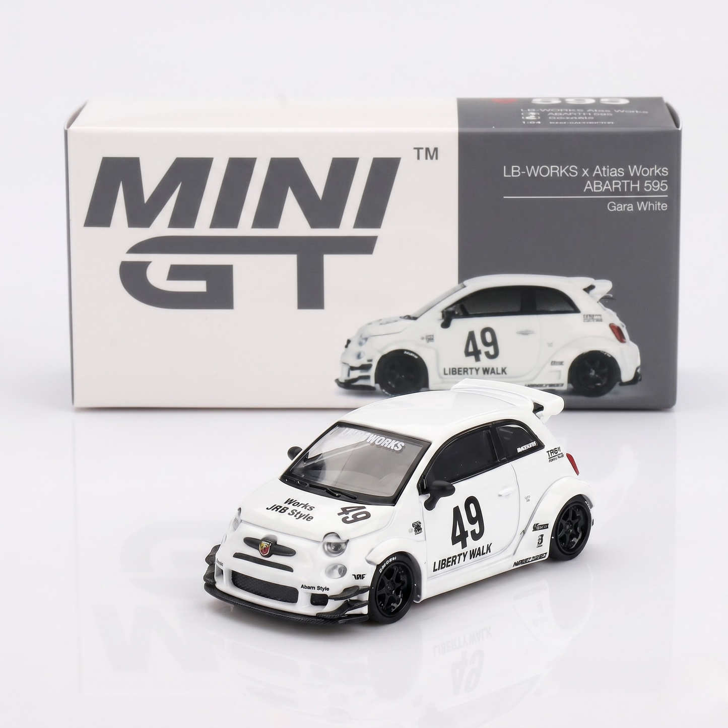 ABARTH 595 GARA WHITE