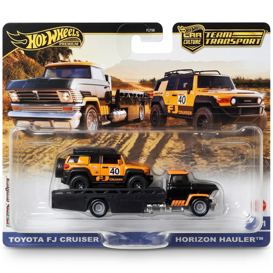 Hot Wheels TEAM Transport Toyota FJ Cruiser Horizon Hauler