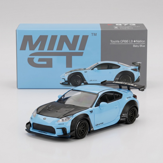TOYOTA GR86 LB NATION BABY BLUE