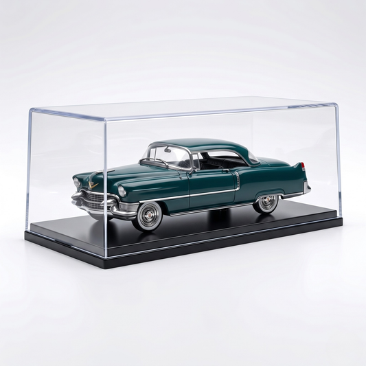 1955 CADILLAC COUPE DEVILLE DARK GREEN