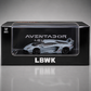 Time Micro Lamborghini Aventador GT EVO LBW Grey 1:64 Scale Diecast Model Car
