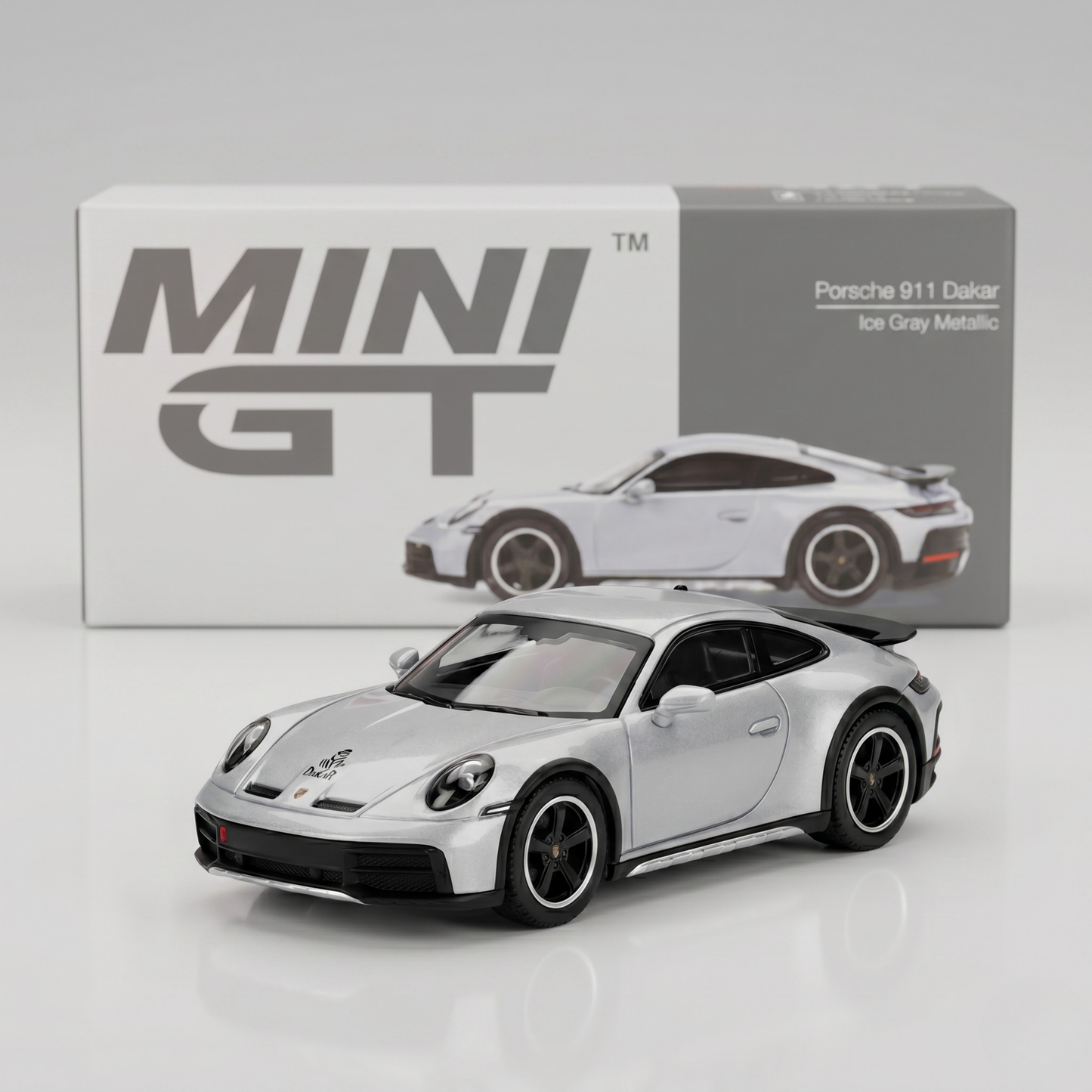 PORSCHE 911 DAKAR ICE GREY METTALIC