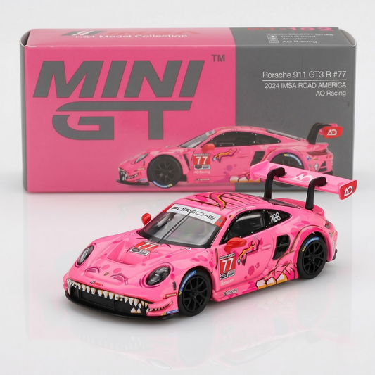 PORSCHE 911 GT3R #77 PINK