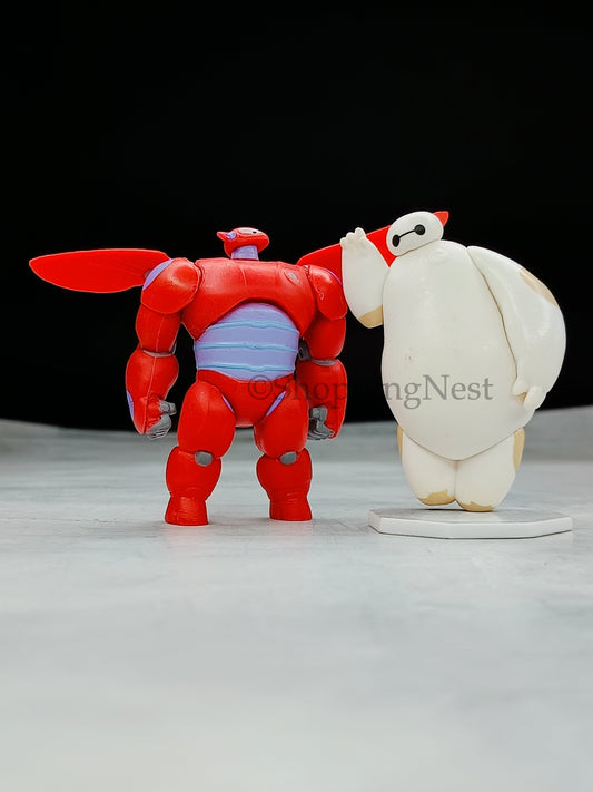 Big Hero 6 Baymax Cake Figures 2Pcs Big Hero Baymax Action Figure | 6-7 cm |