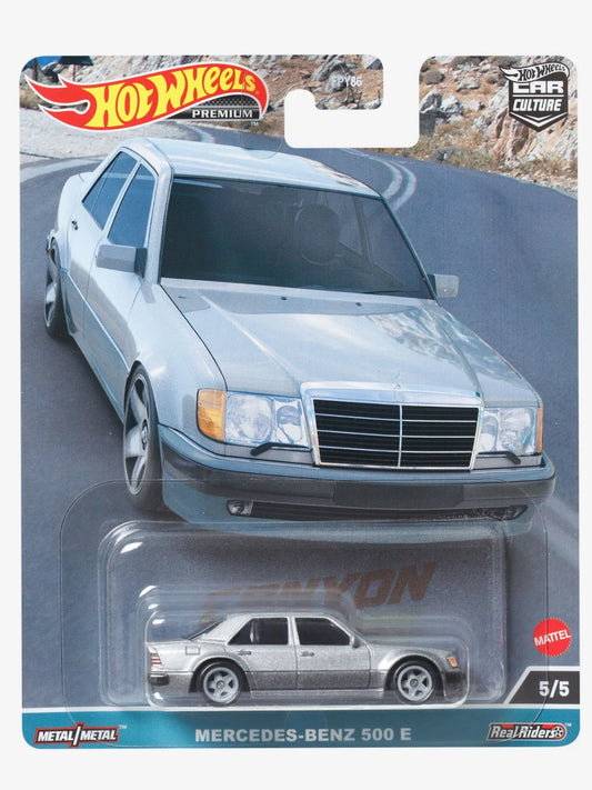 Hotwheels Mercedes Benz 500E Imported Premium 1:64