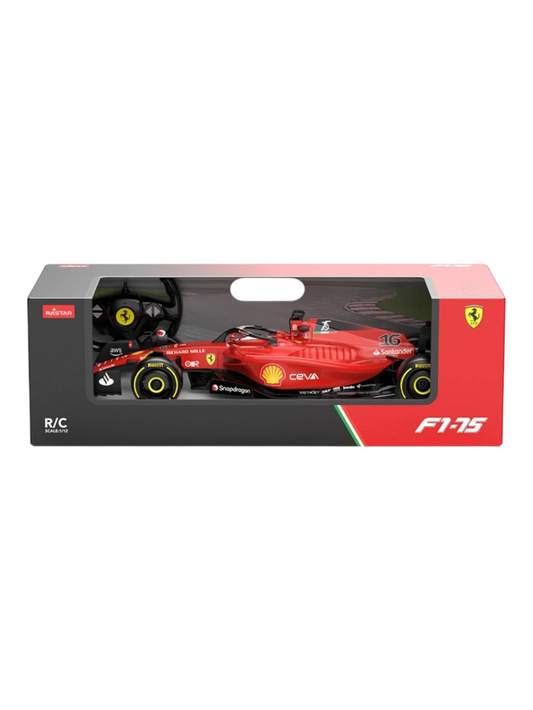 Rastar Ferrari F1-75 Remote Control (Official Licensed Product) 1:12 Scale